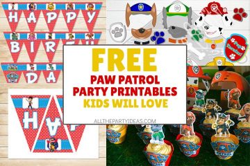 FREE Paw Patrol Printables [Party, Games &amp; More]