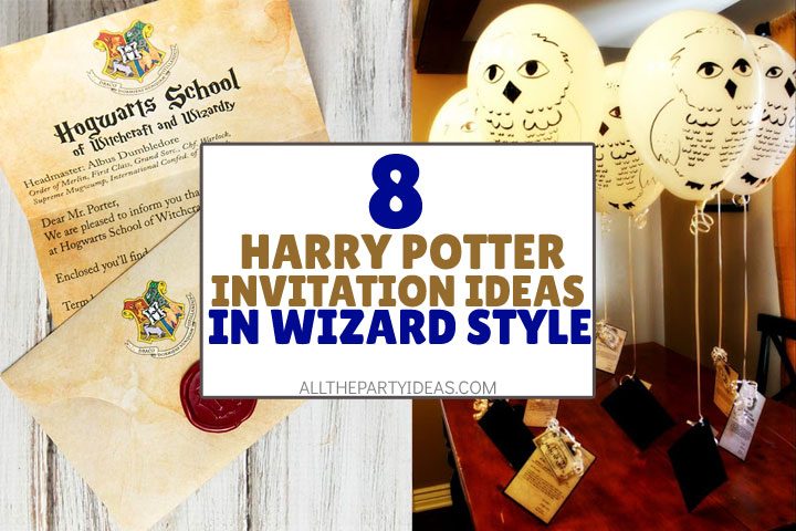 8 DIY Harry Potter Invitation Ideas [FREE Templates!]