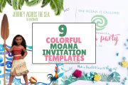 9 DIY Moana Invitation Ideas [FREE Templates!]